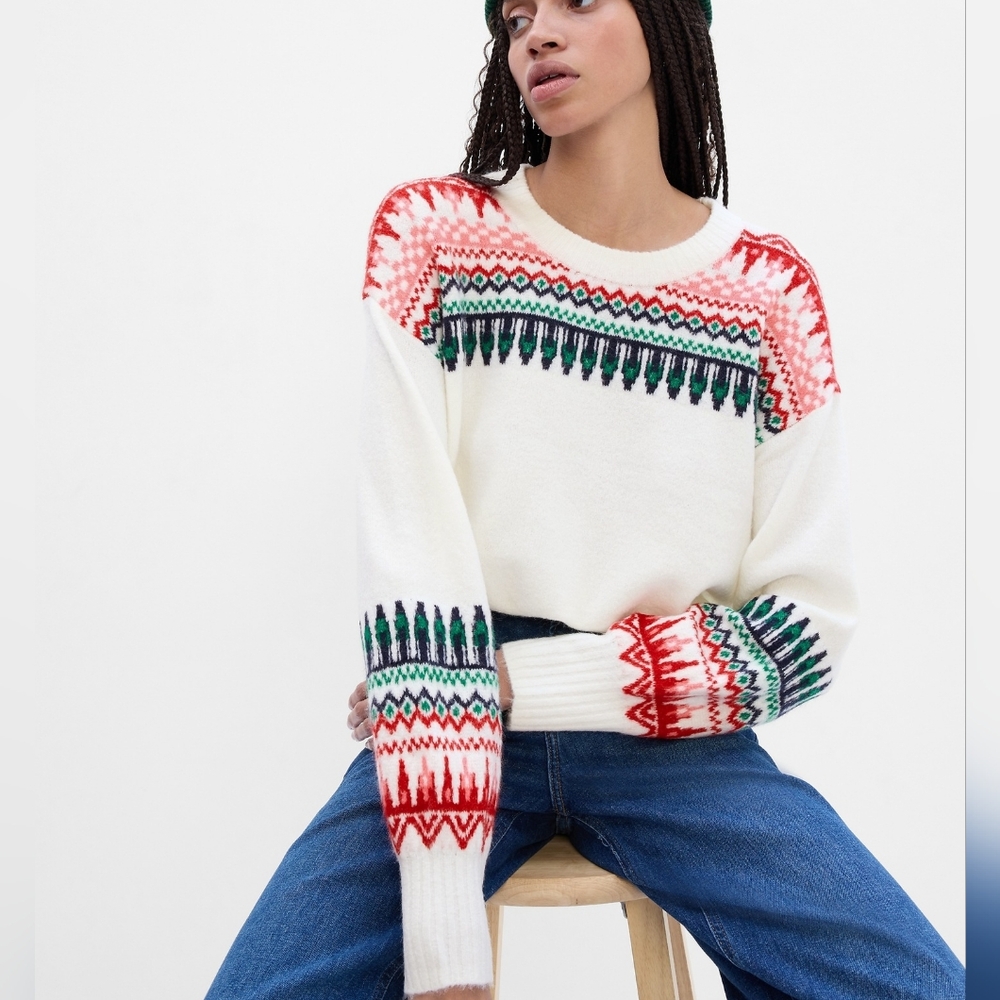Gap - Fair Isle sweater size L